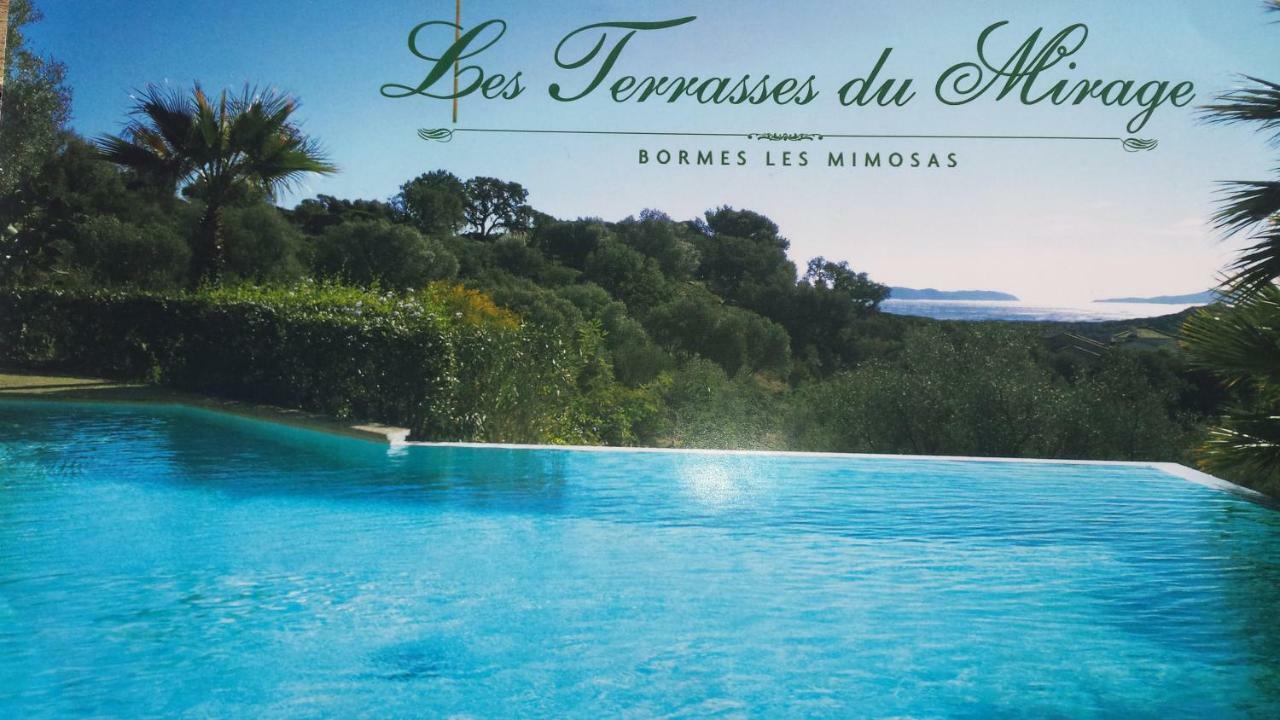 Les Terrasses Du Mirage, Appartements De 21 M2 A 90 M2, Linges De Sejour Et Nettoyage Final Inclus Bormes-les-Mimosas Luaran gambar